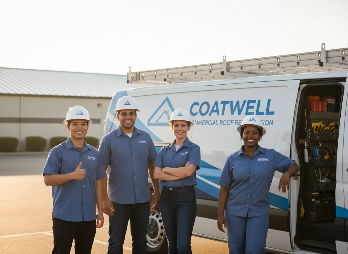 Commercial roof coating company in Jay, NY
